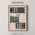 Welcome to The Homestead Print