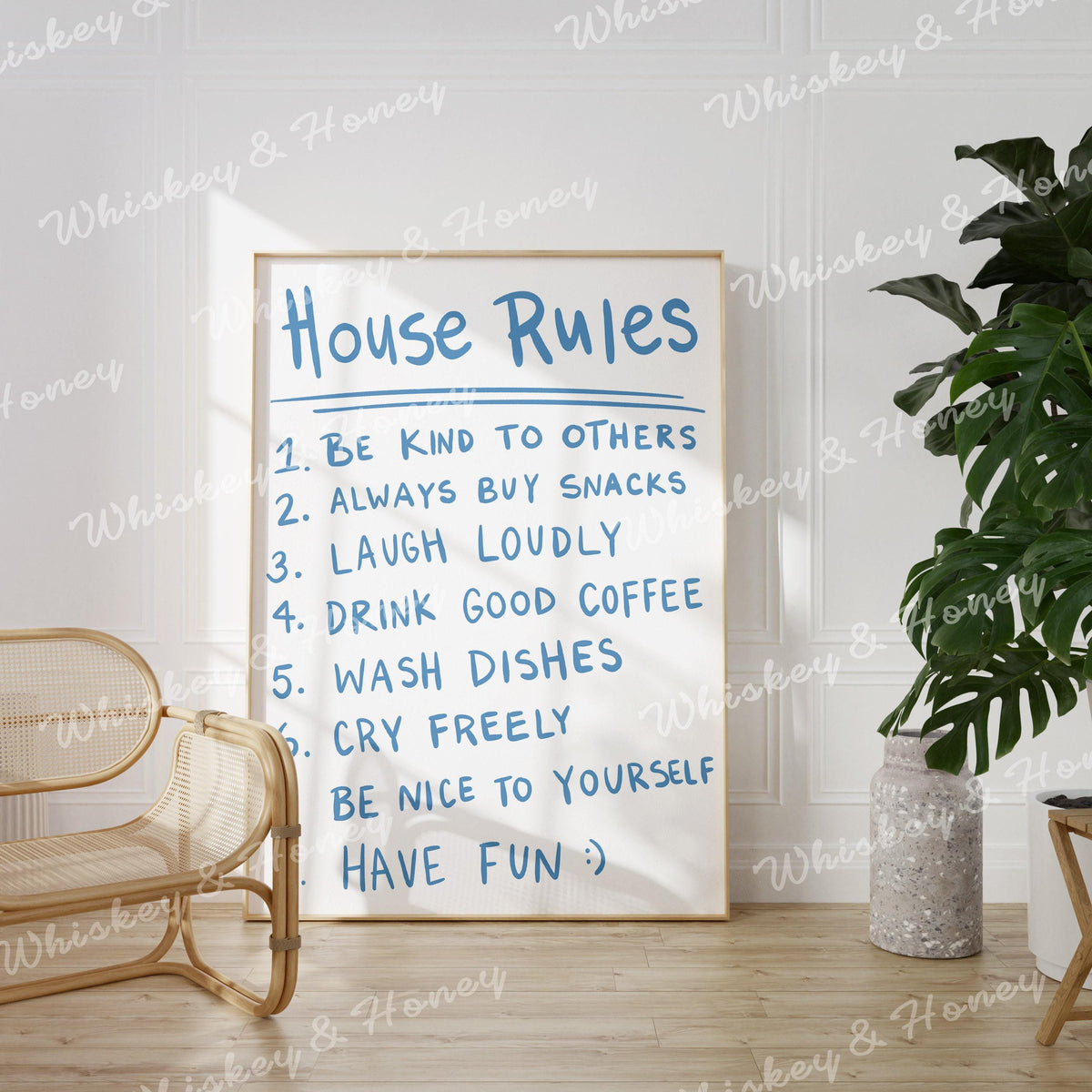 House Rules Print