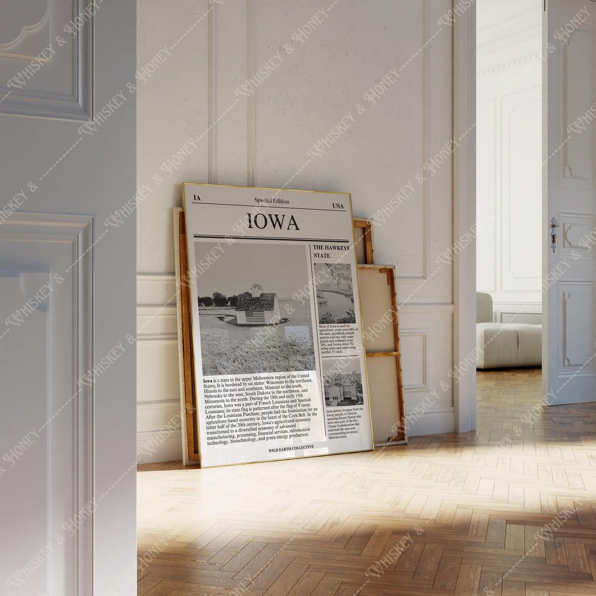 Iowa Newspaper Print