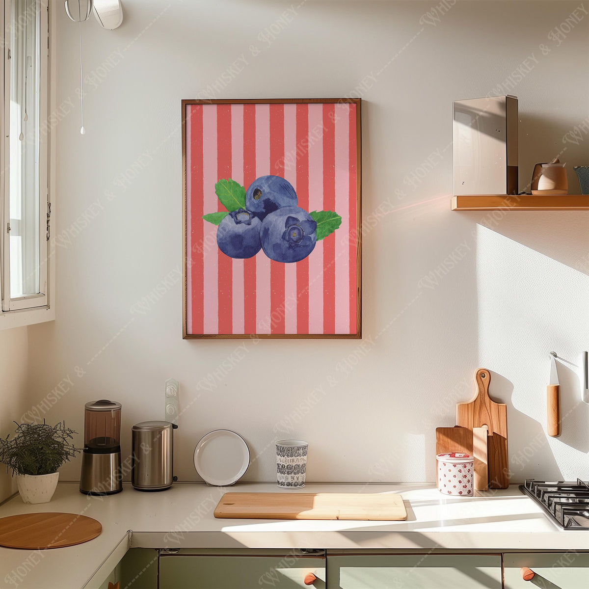 Blueberries Print