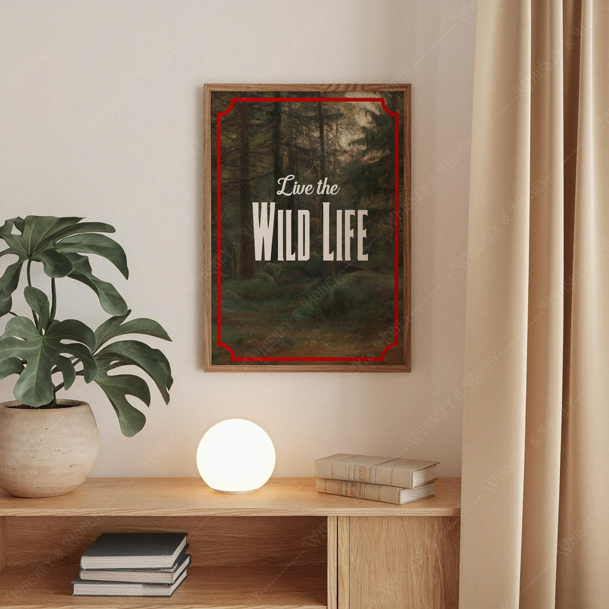 Live the Wild Life Print