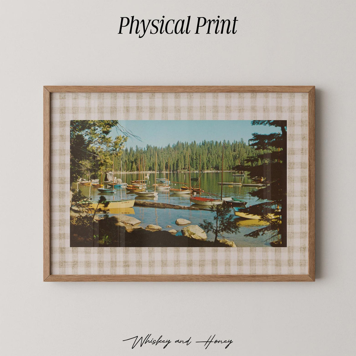 Vintage Sailboat Print