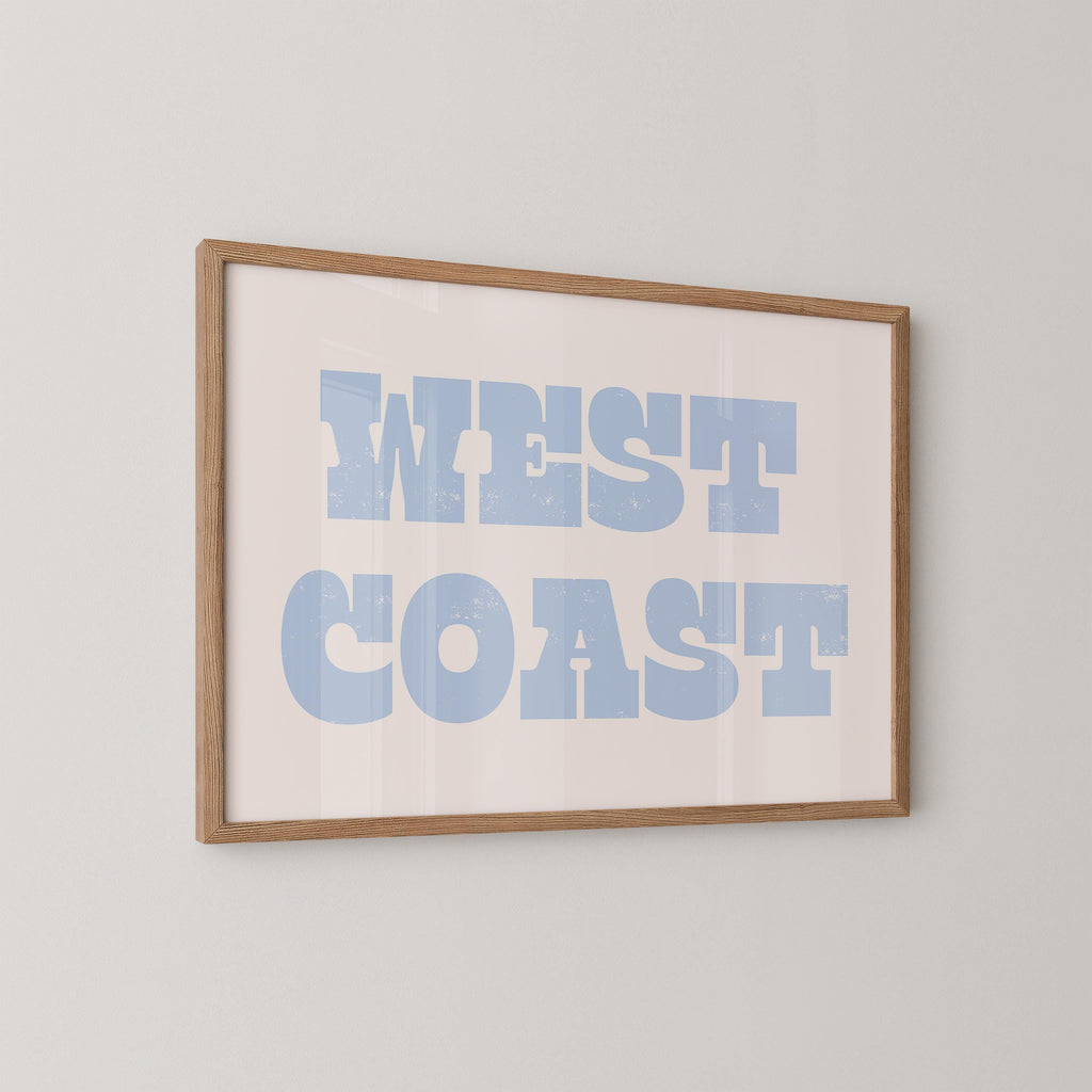 West Coast Art Print