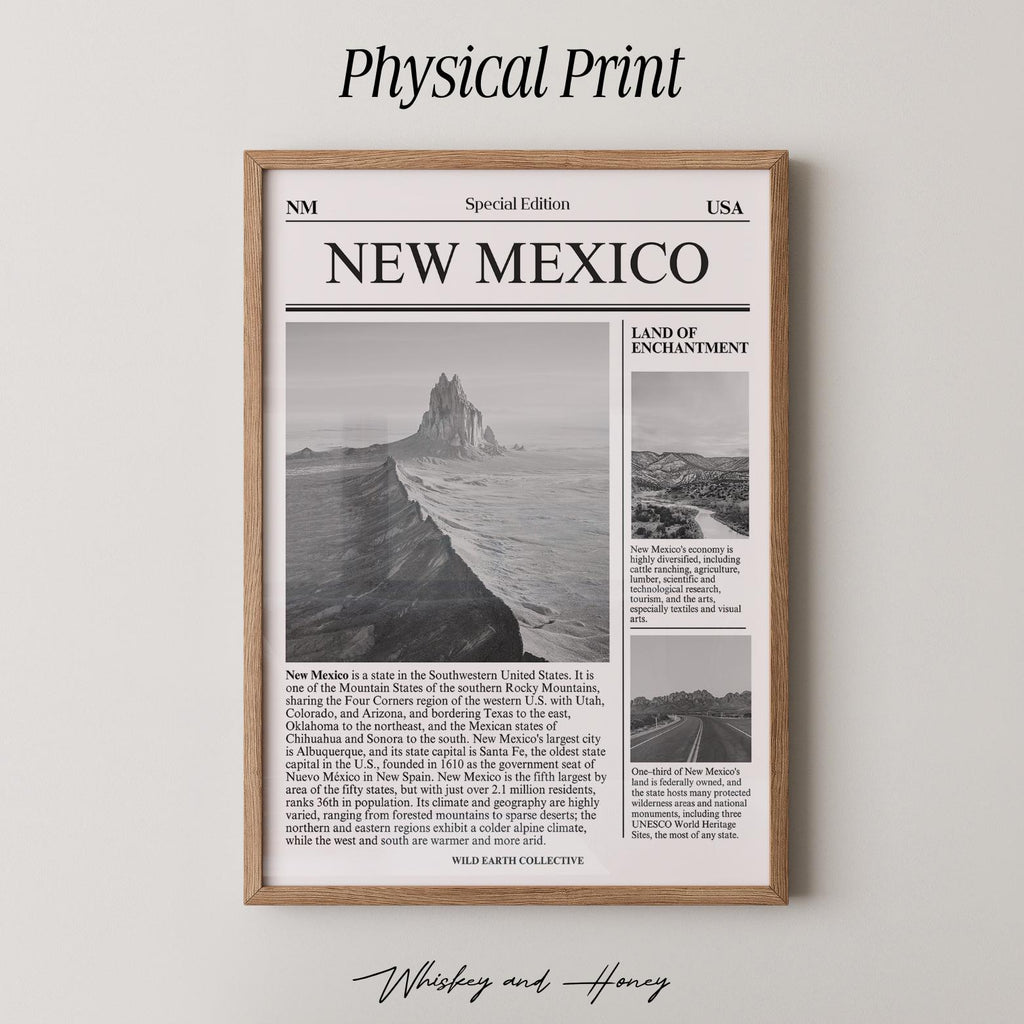 New Mexico Newspaper Print