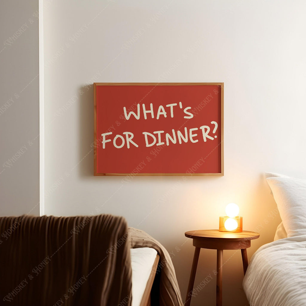 What's For Dinner? Print