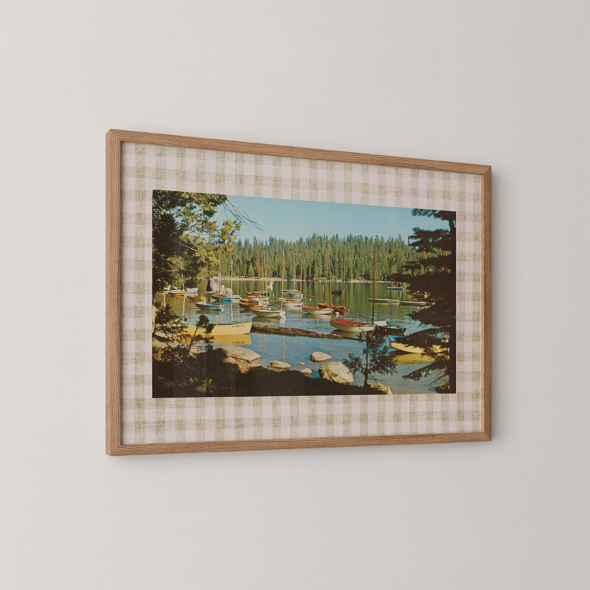 Vintage Sailboat Print