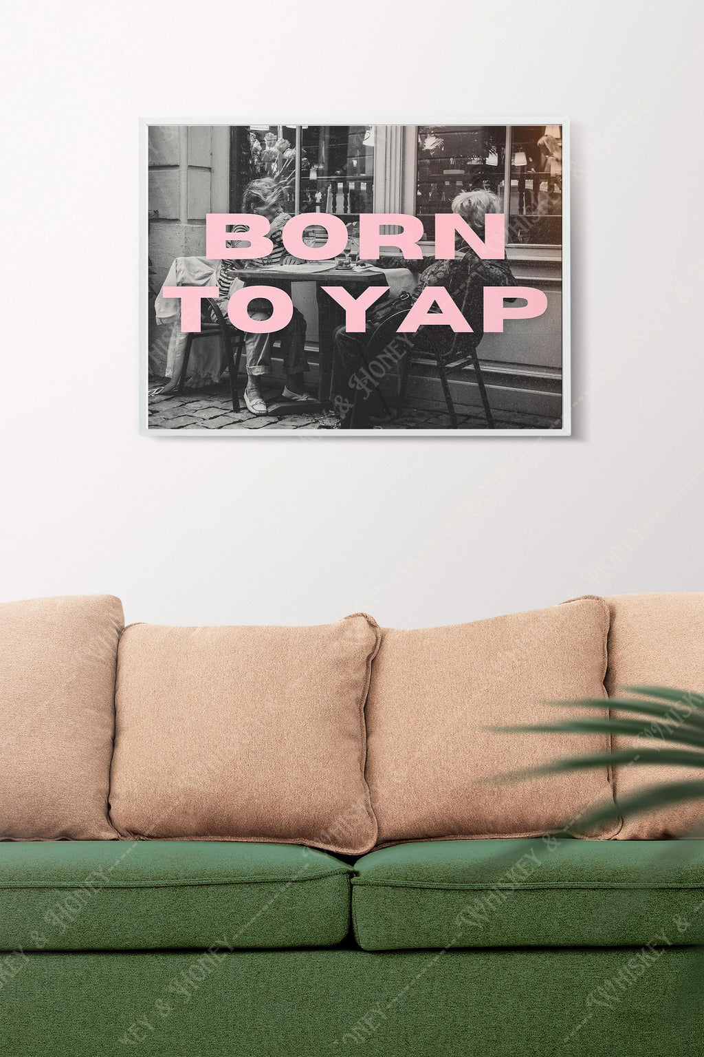 Born To Yap Art Print