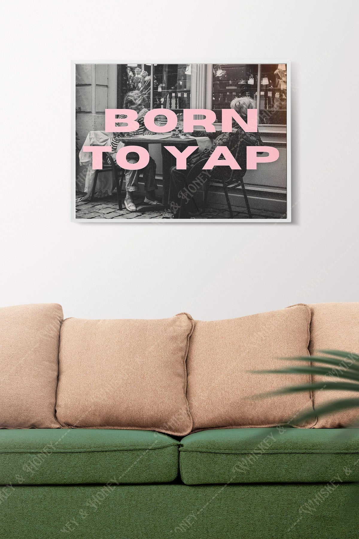 Born To Yap Art Print