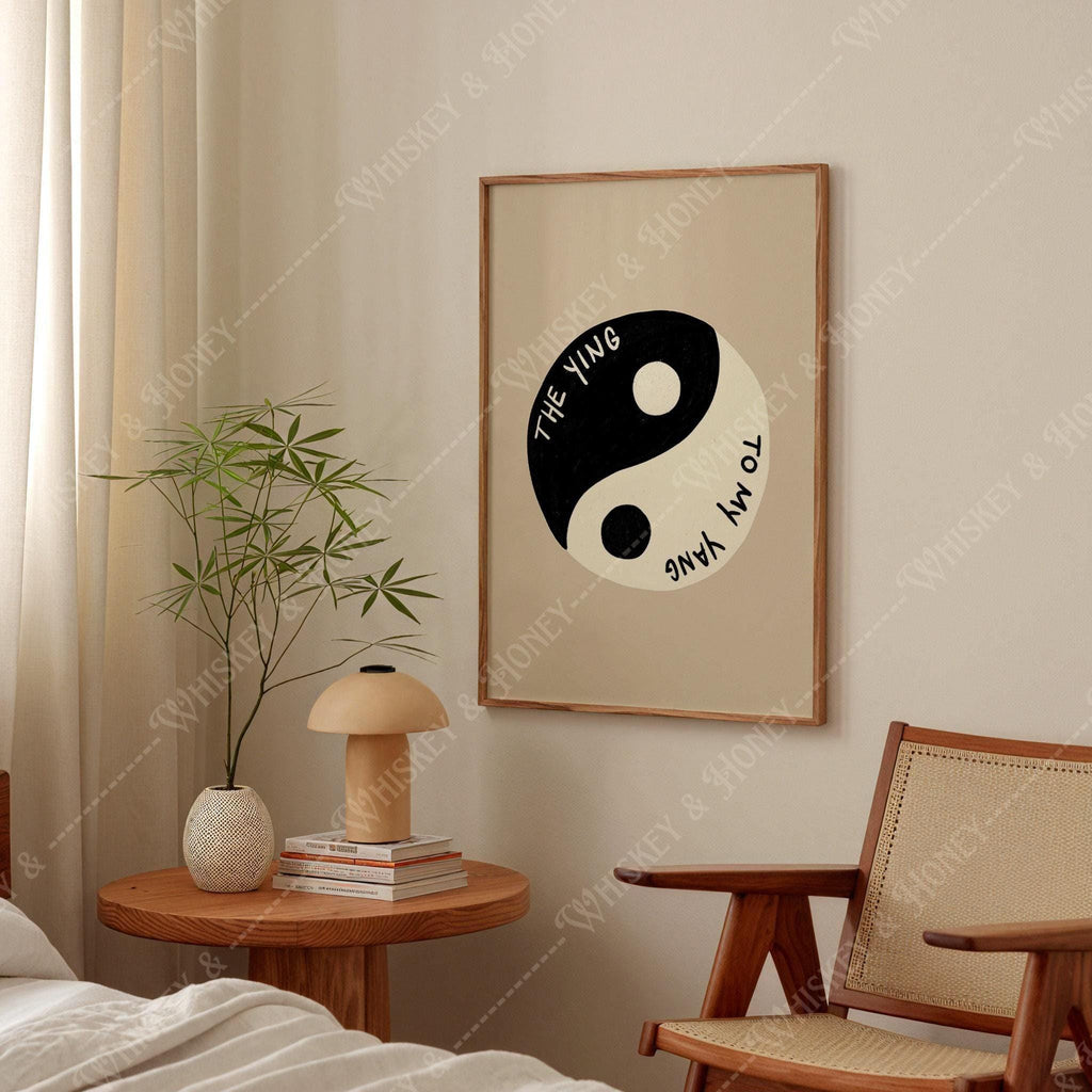 Ying Yang Print