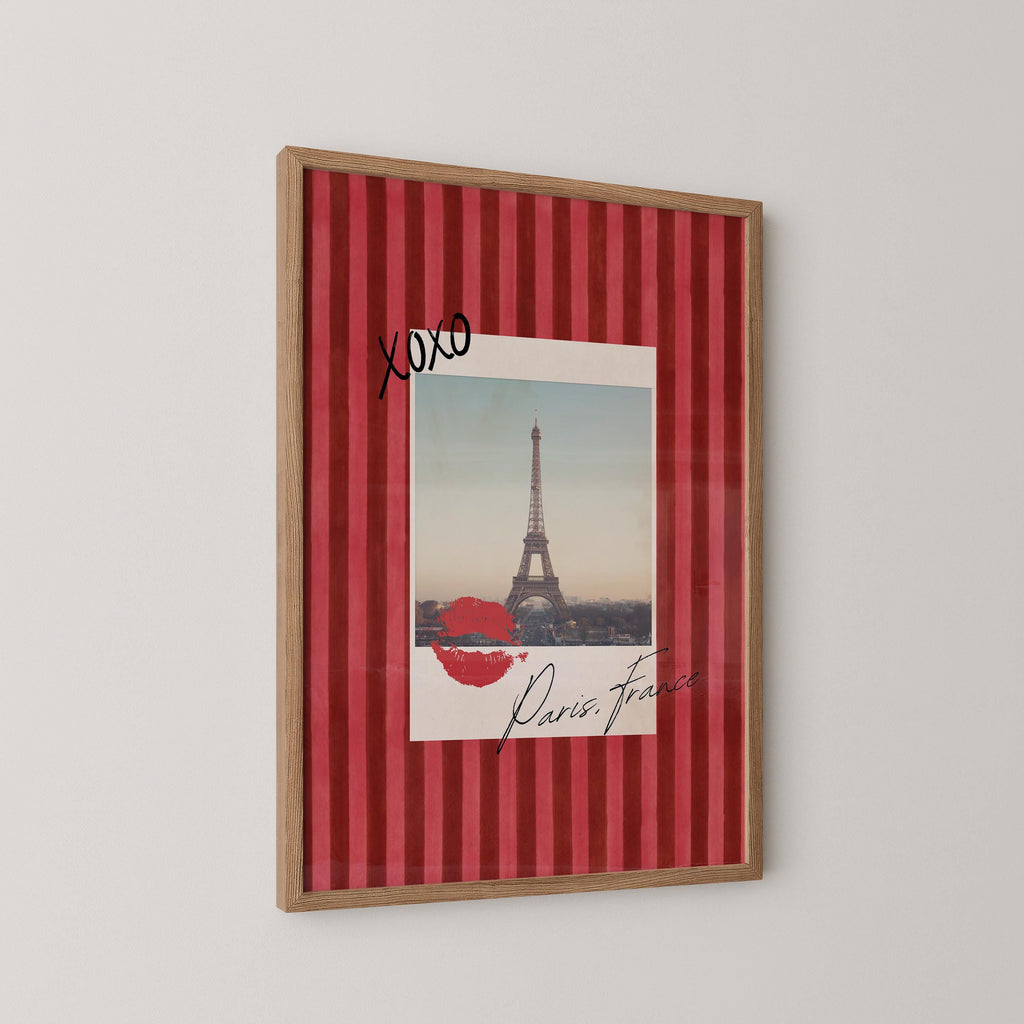 Vintage Paris Eiffel Tower Print