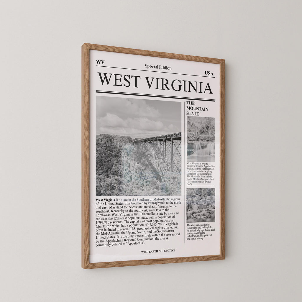 West Virginia Newspaper Print