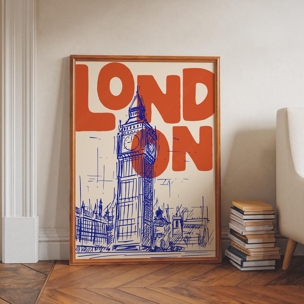 London Travel Print
