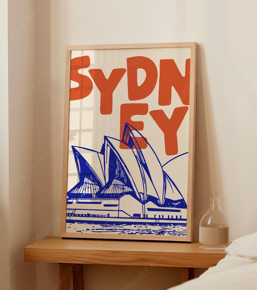 Sydney Opera House Travel Print