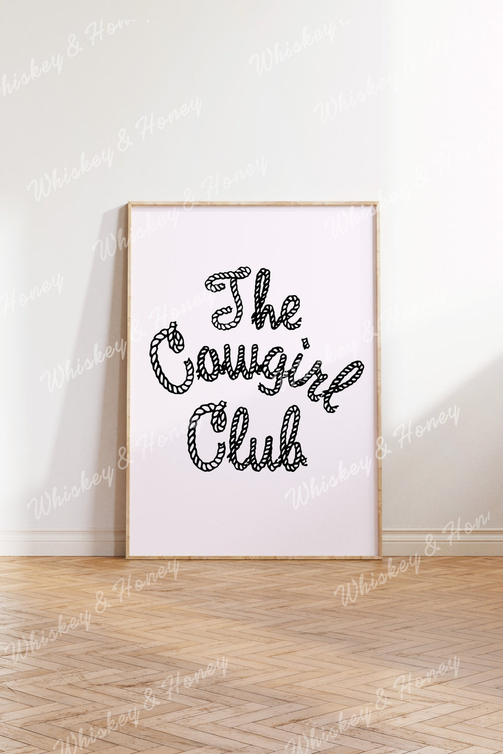 The Cowgirl Club Rope Print
