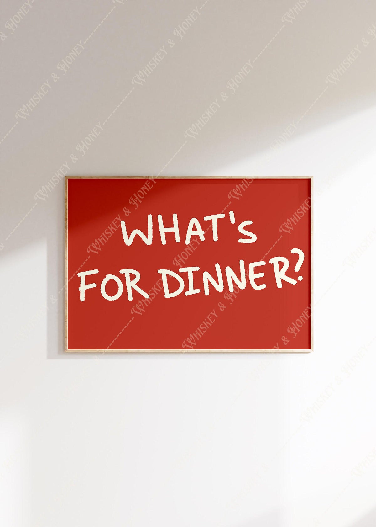 What's For Dinner? Print