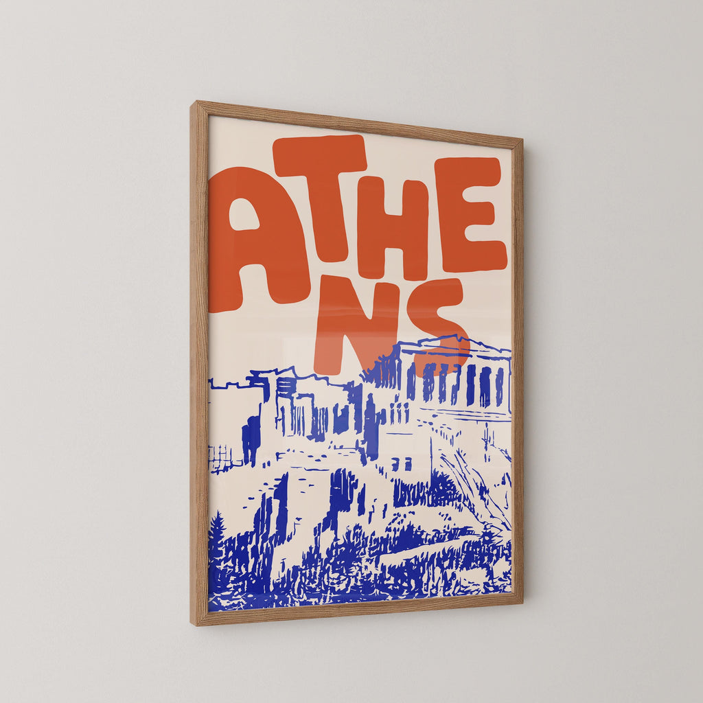 Athens Greece Travel Print