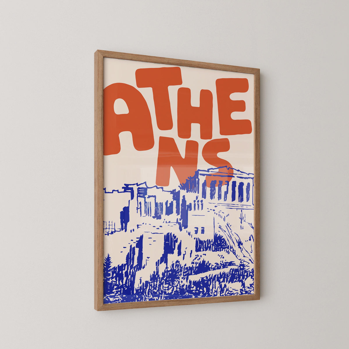 Athens Greece Travel Print
