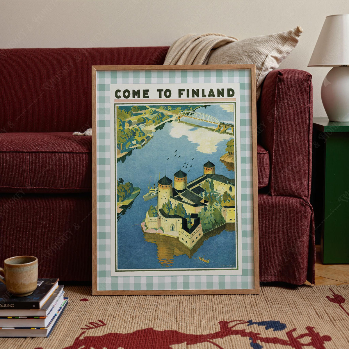 Come to Finland Travel Print