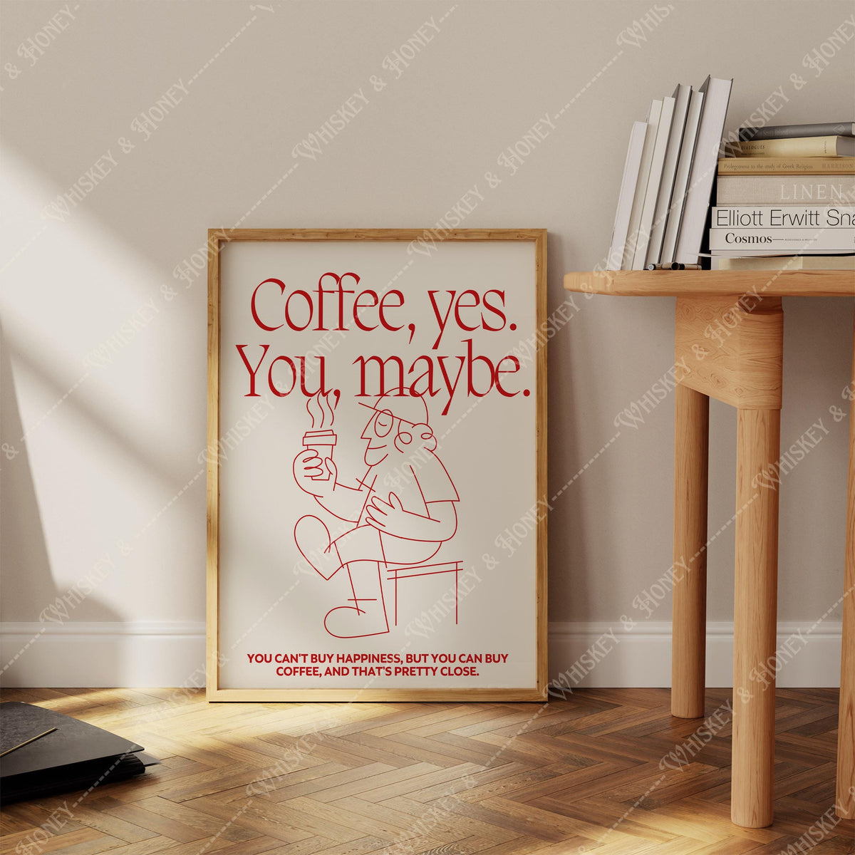 Coffee Yes You Maybe Print