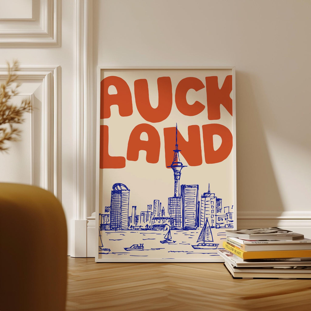 Auckland New Zealand Travel Print