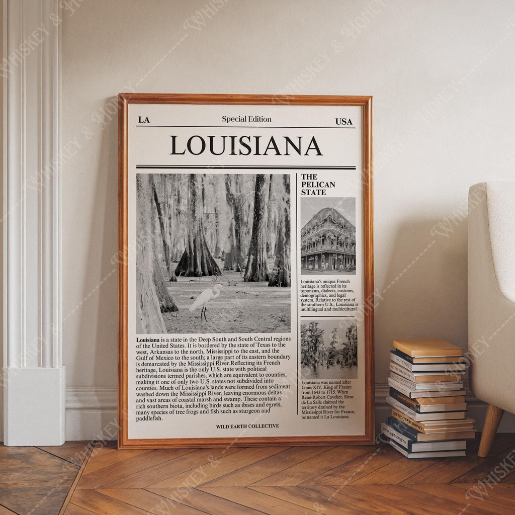 Louisiana Newspaper Print