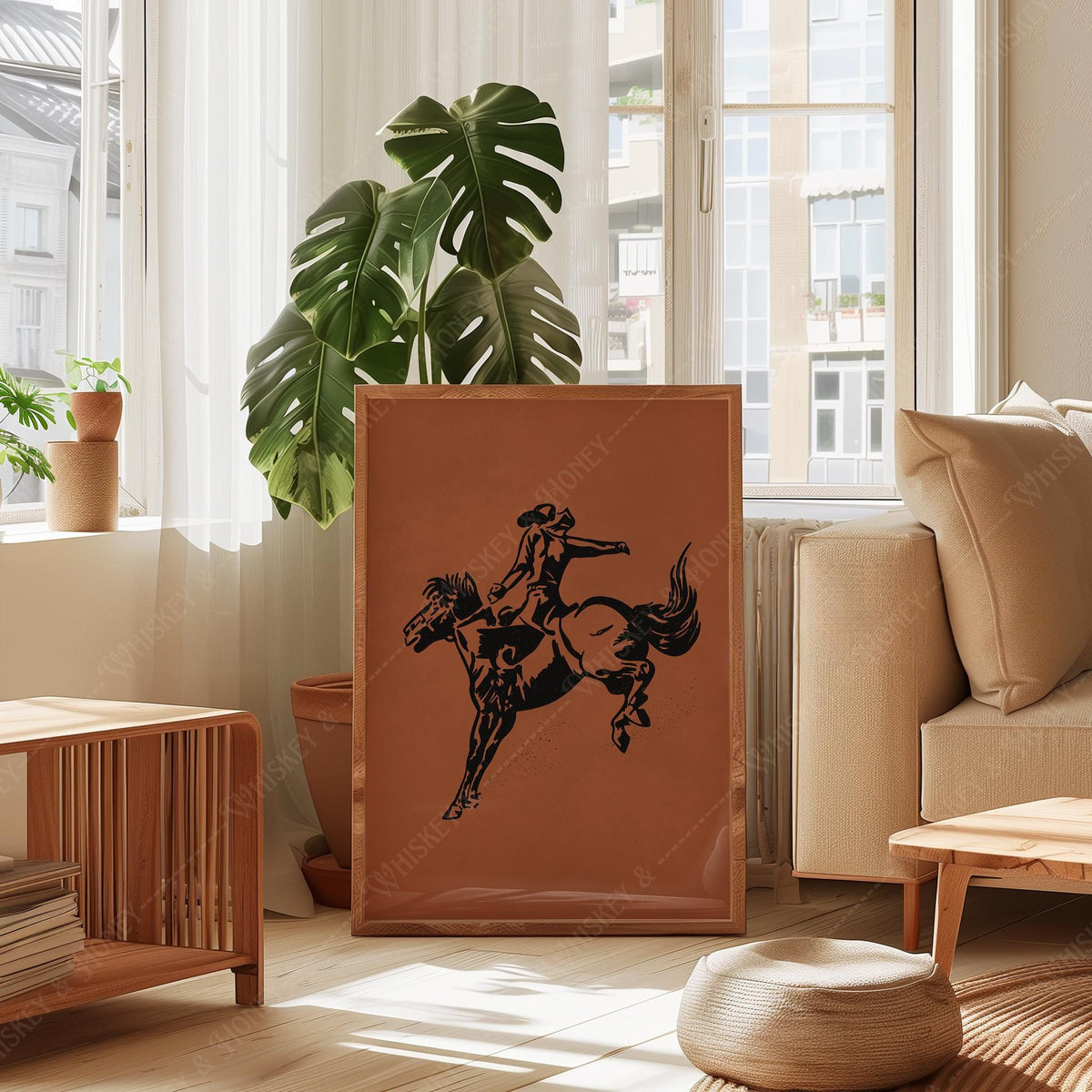 Rodeo Cowboy Physical Print