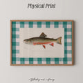 Vintage Trout Print