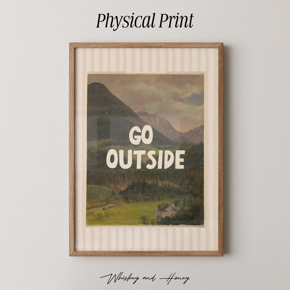 Go Outside Art Print