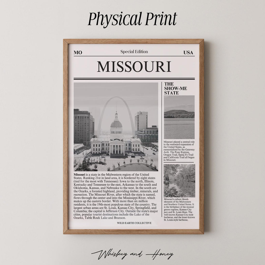 Missouri State Newspaper Print