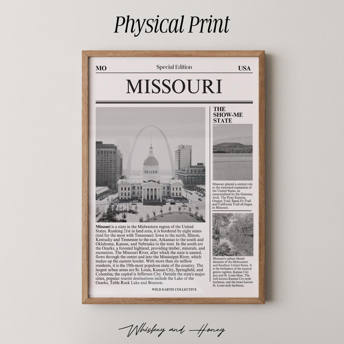 Missouri State Newspaper Print