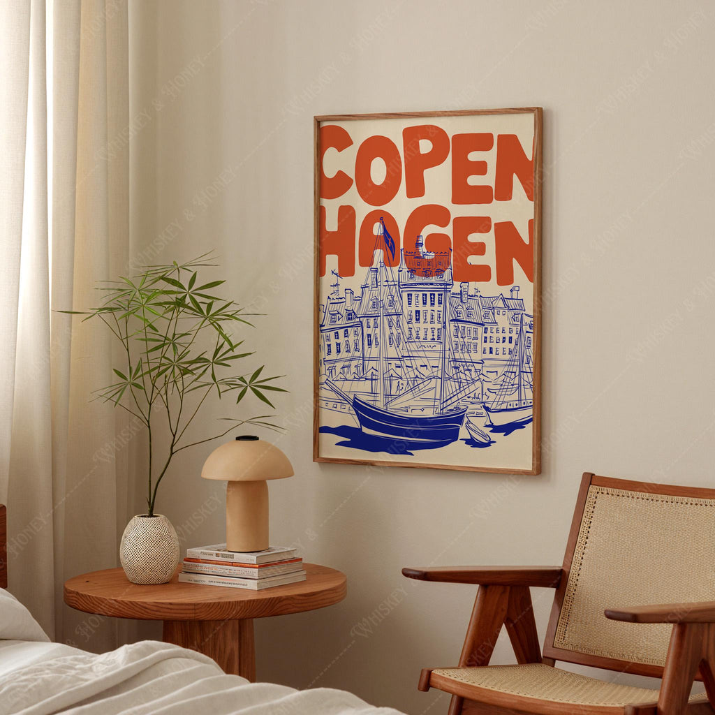 Copenhagen Travel Print