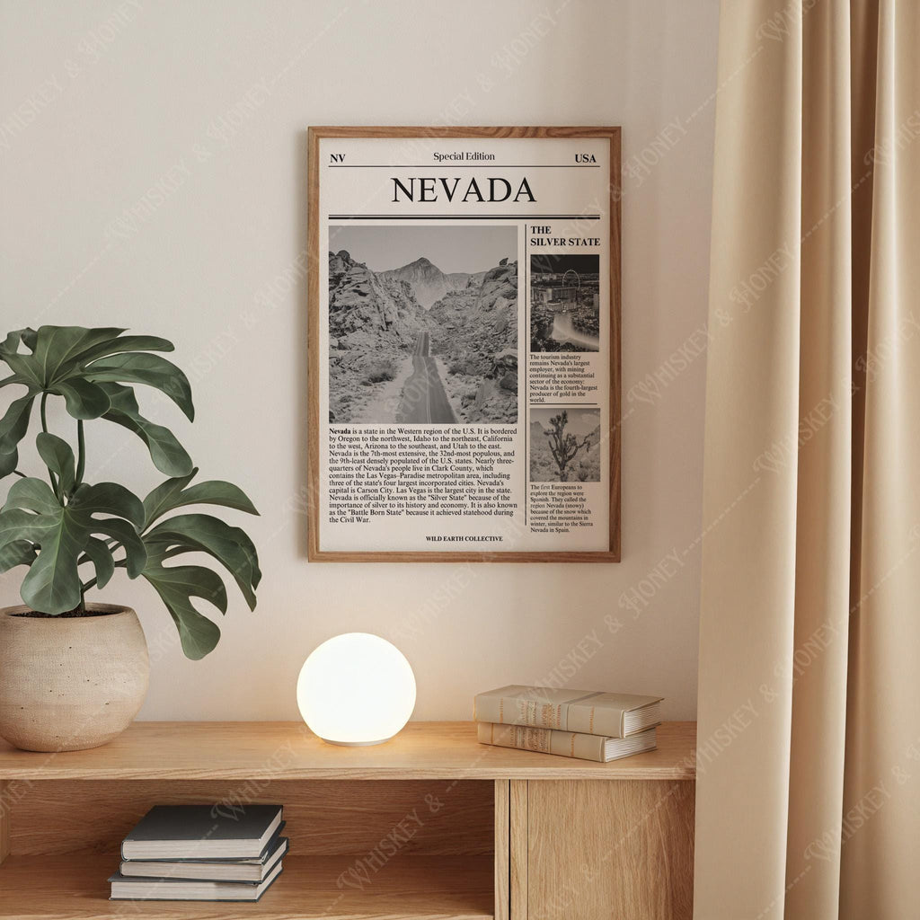 Nevada State Newspaper Print