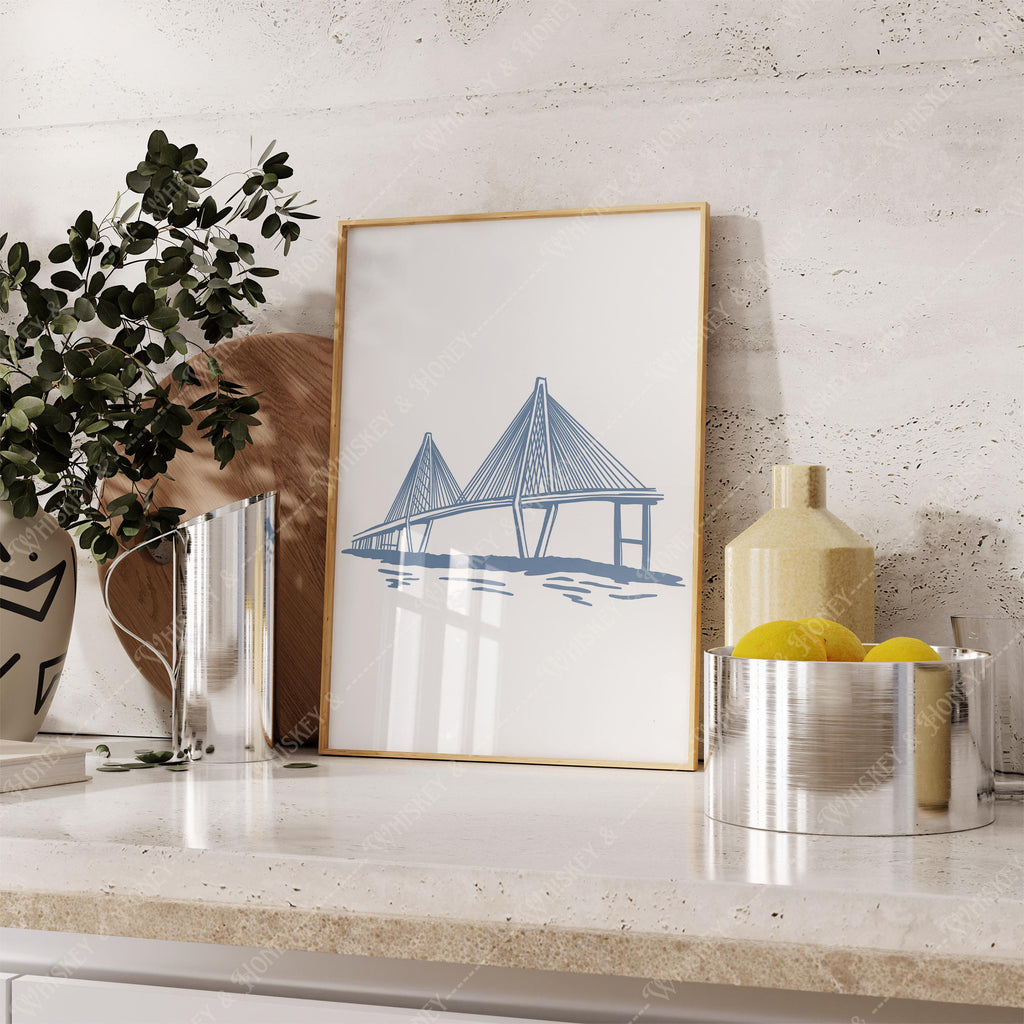 Charleston Bridge Print