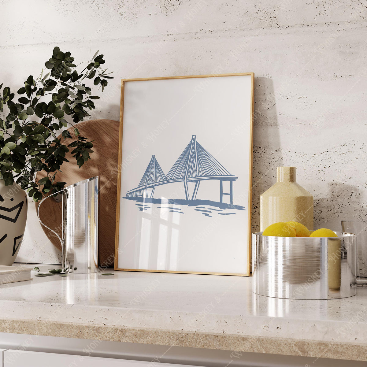 Charleston Bridge Print
