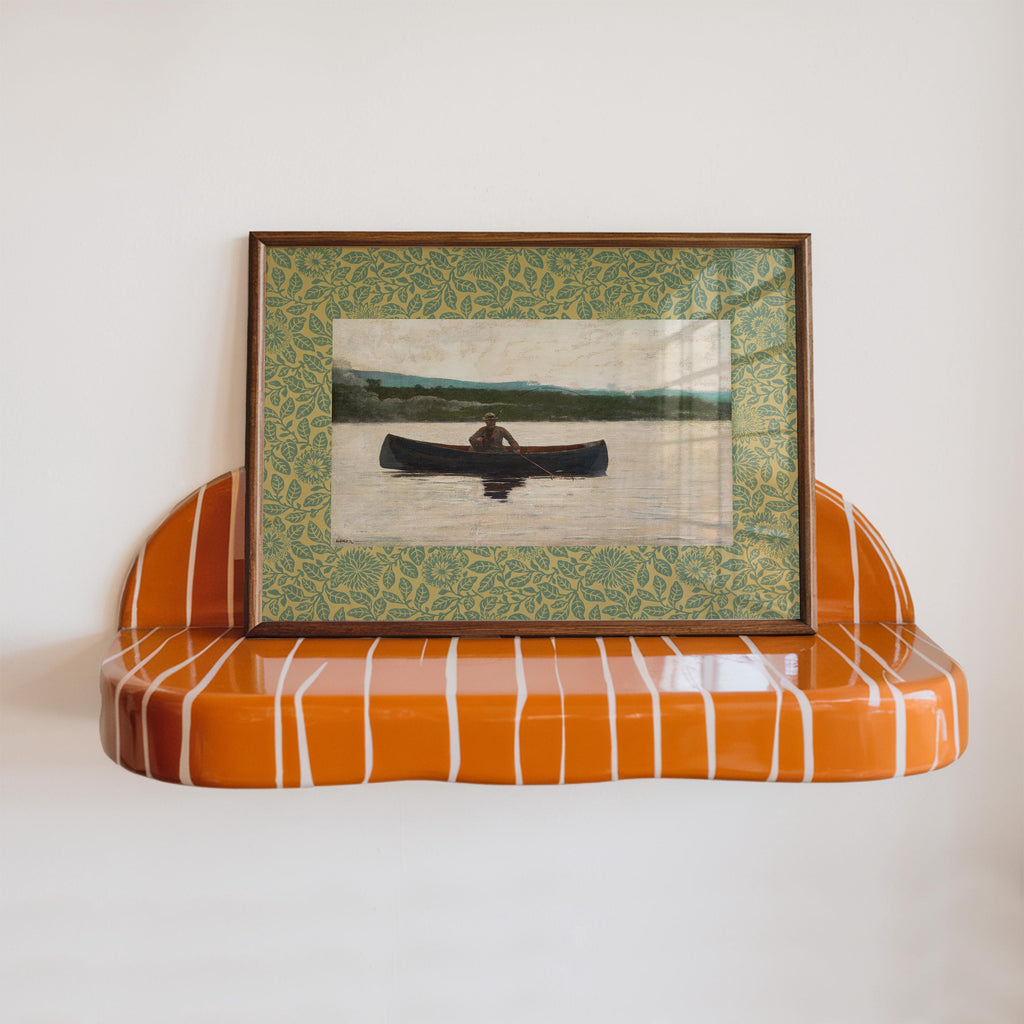 Vintage Fisherman Print