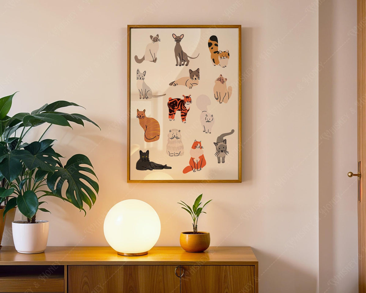 Cats Print