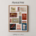 Minneapolis Minnesota Matchbook Print