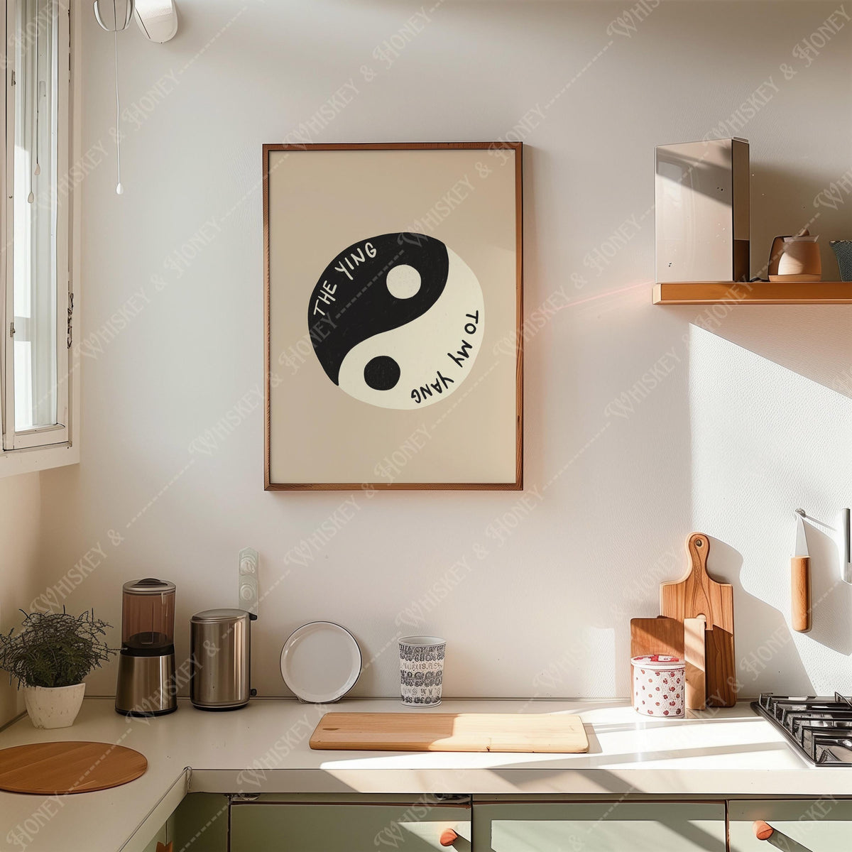 Ying Yang Print