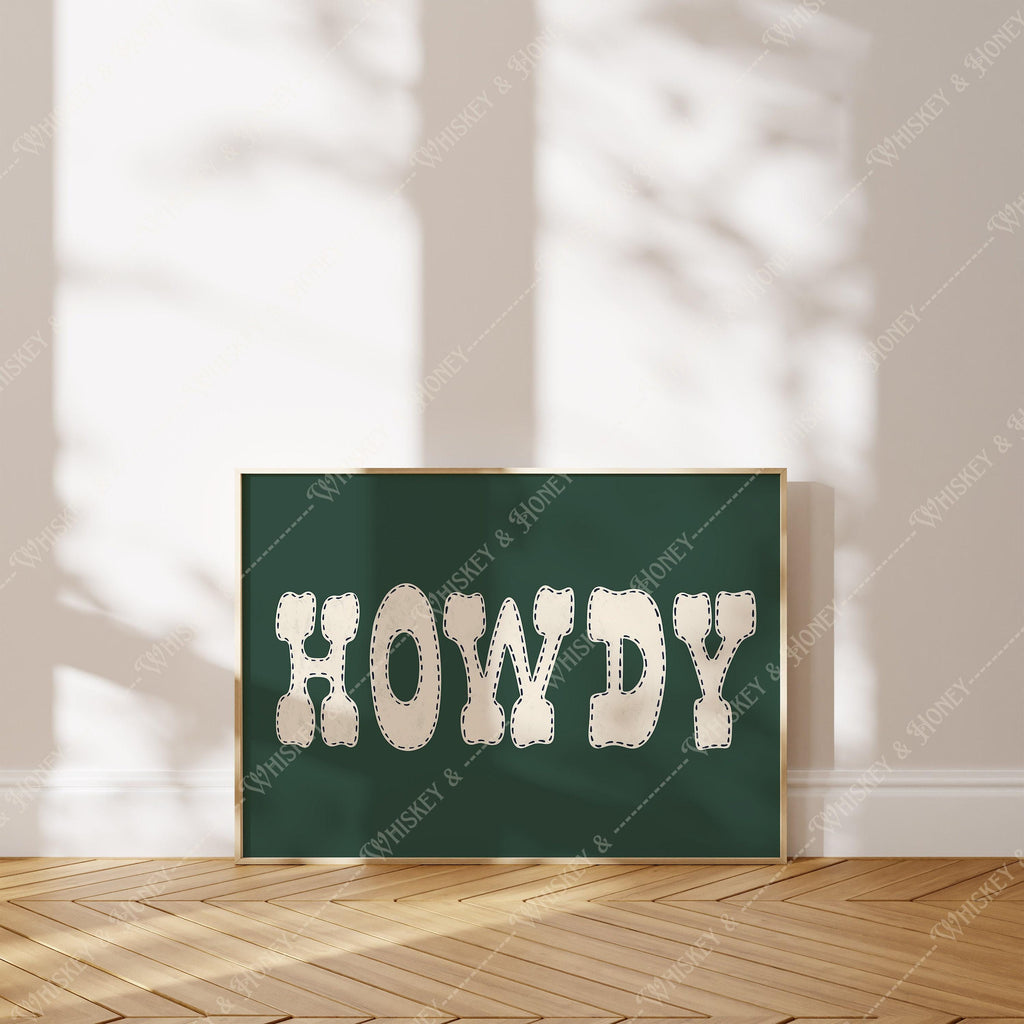 Howdy Print