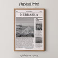 Nebraska State Newspaper Print