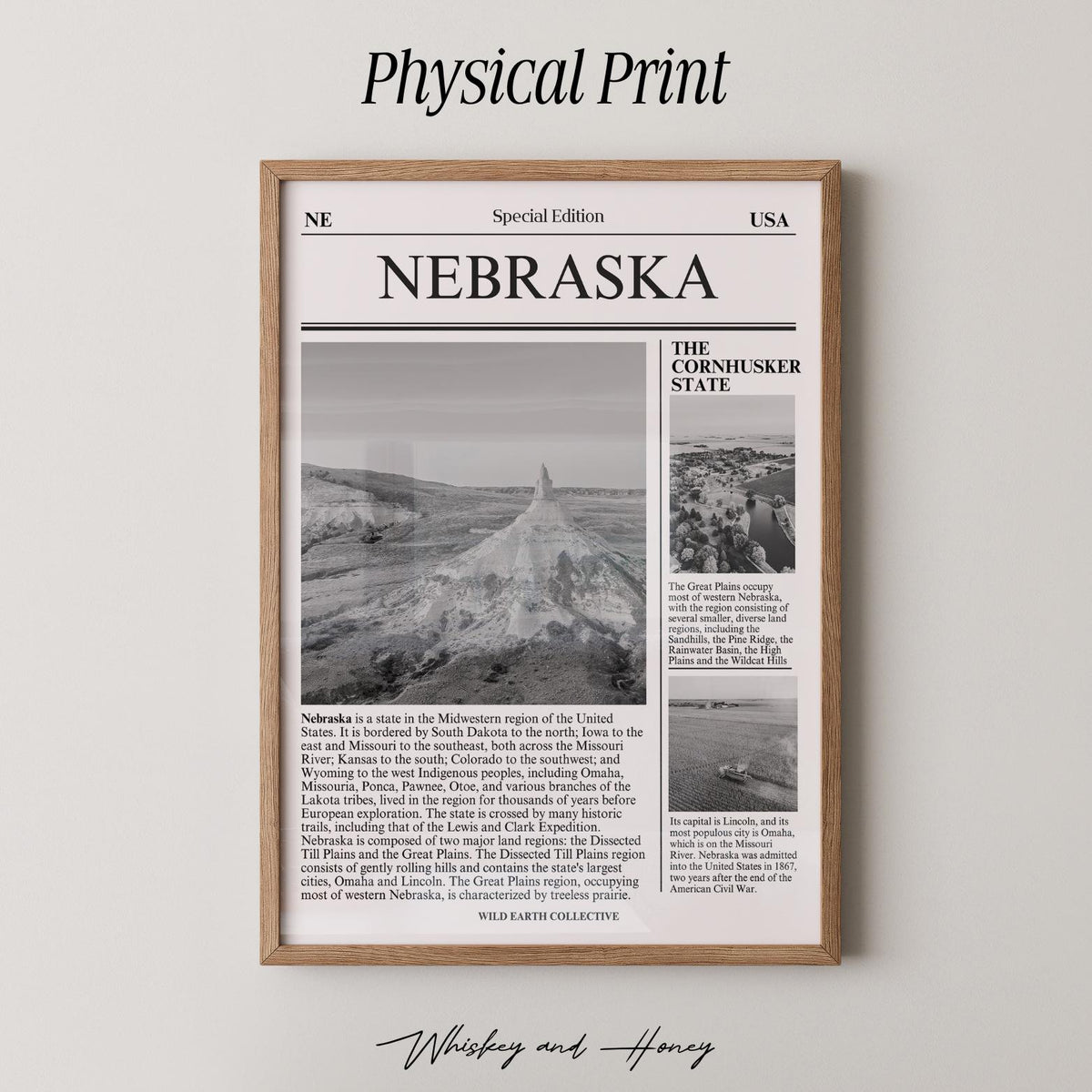 Nebraska State Newspaper Print