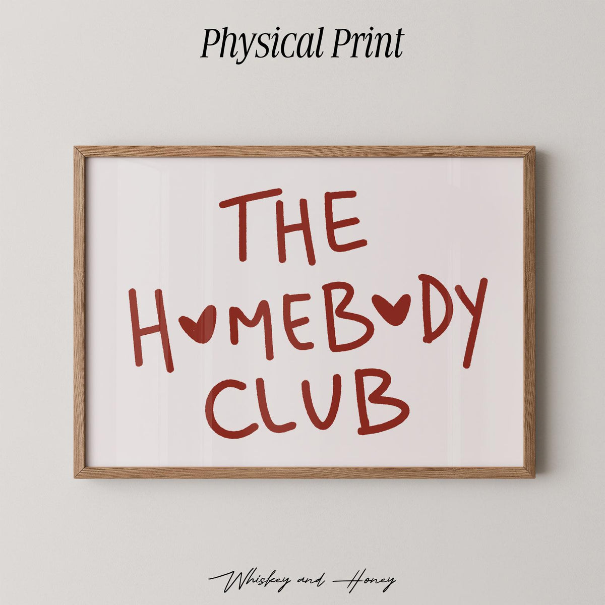 The HomeBody Club Print