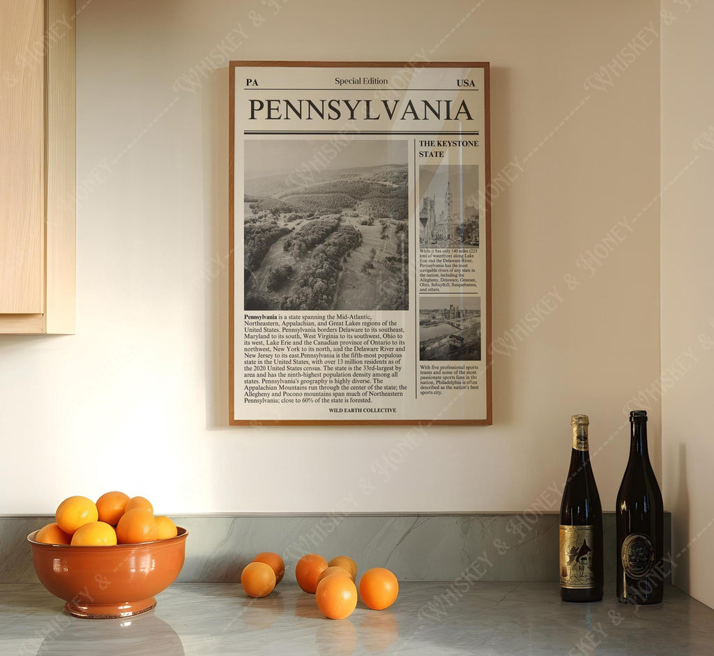Pennsylvania Newspaper Print