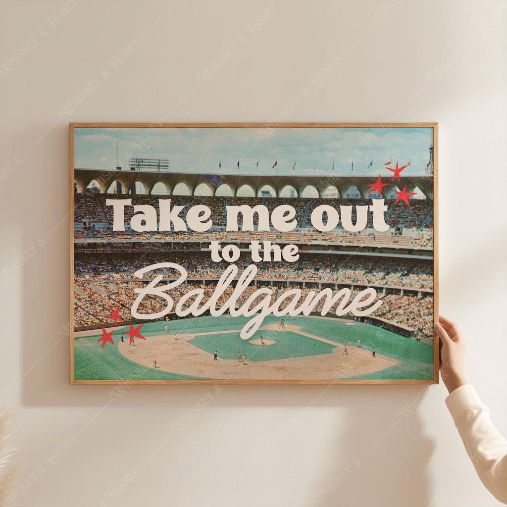 Take Me Out To The Ballgame Print