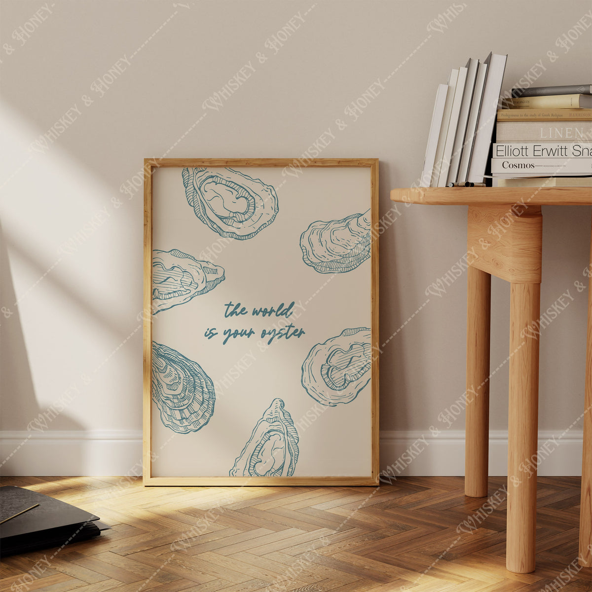 The World Is Your Oyster Print