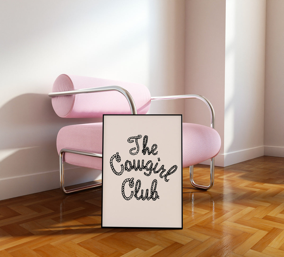 The Cowgirl Club Rope Print