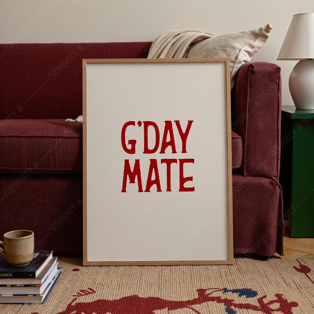 G'day Mate Print