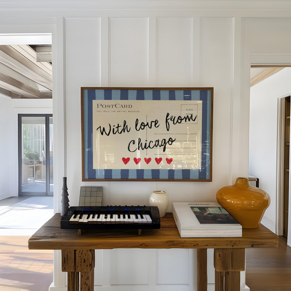 With Love From Chicago Print