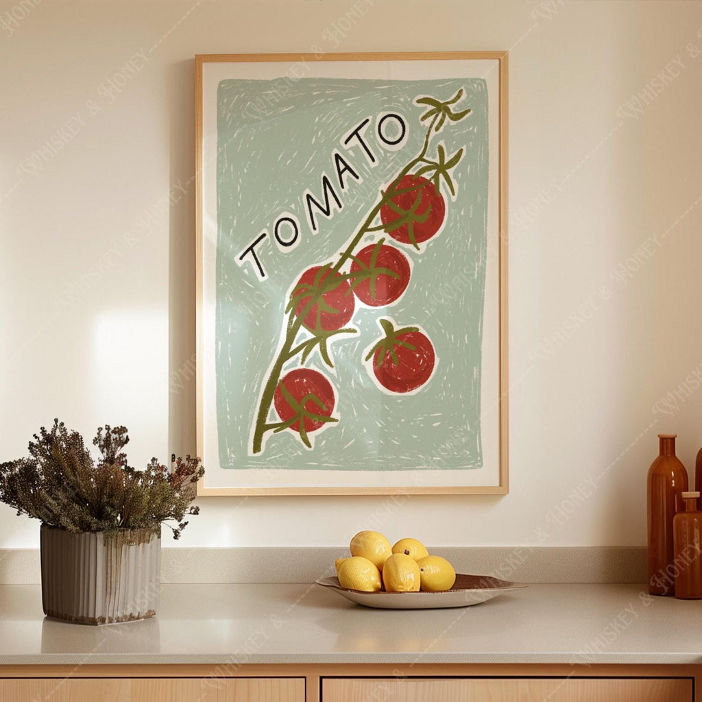 Tomato Kitchen Art Print