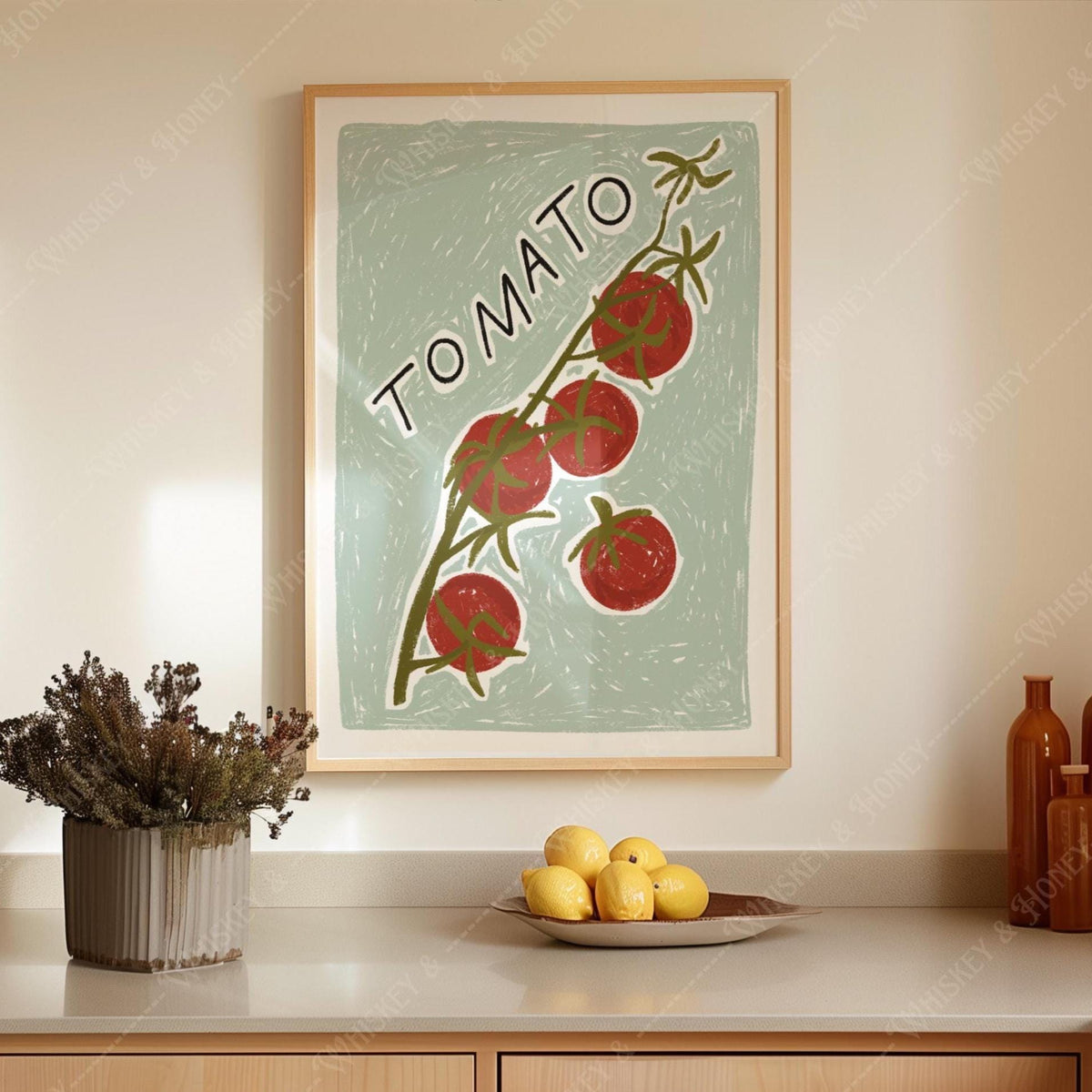 Tomato Kitchen Art Print